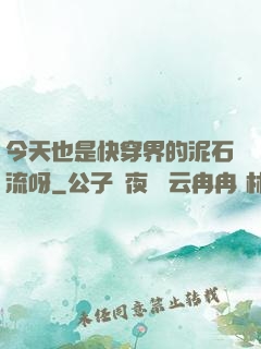 今天也是快穿界的泥石流呀